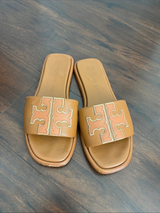 Tory Burch Shoes - Tory Burch Double-T Sport Slide Sandals